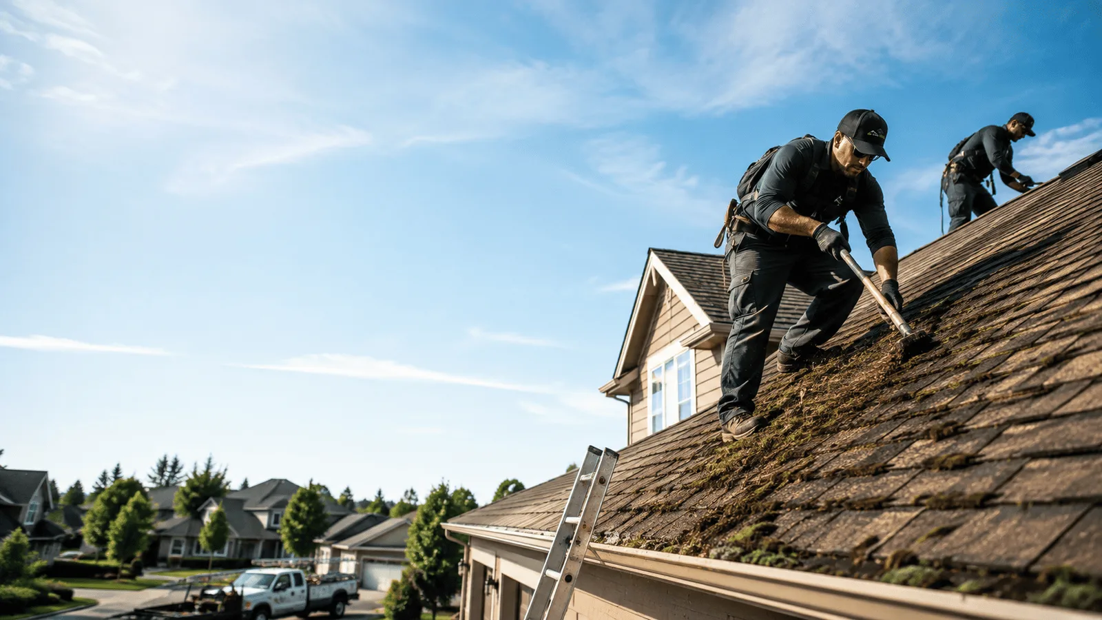Roof Moss Removal in Windsor, MO near me